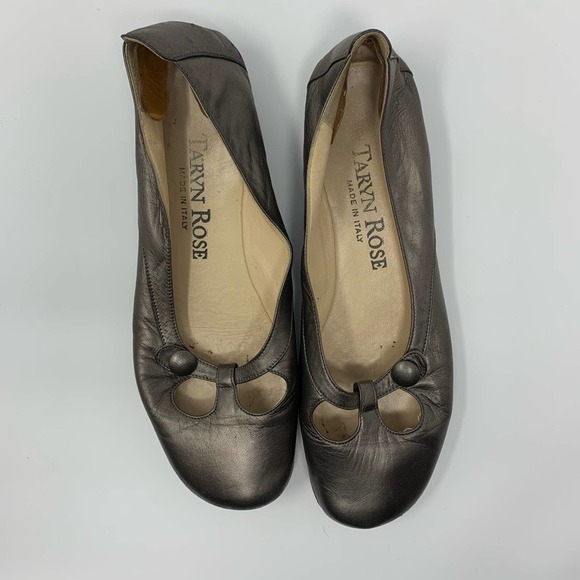Taryn Rose deep bronze flat size 39.5 - Picture 2 of 7